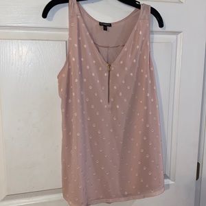 Light pink dress tang top